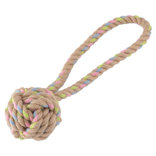 Beco Hemp Rope Ball with Handle - Large