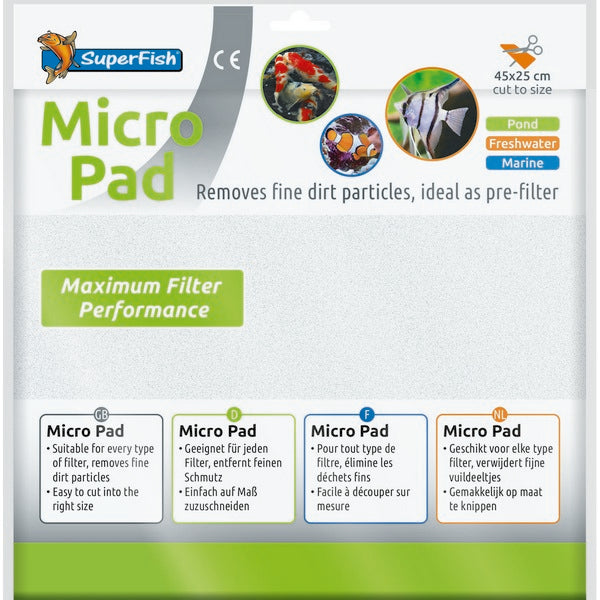 SuperFish Filter Media Micro Pad 45x25cm
