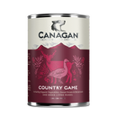 Canagan Country Game Wet Dog Food 6 x 400g Cans