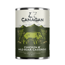 Canagan Chicken & Wild Boar Casserole Wet Dog Food 6 x 400g Cans
