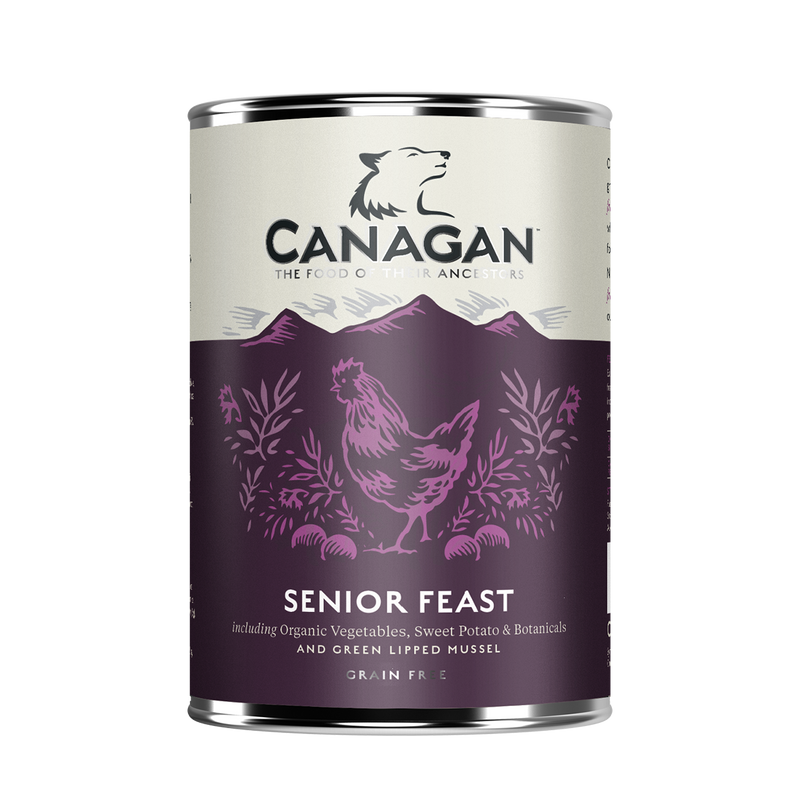 Canagan Senior Feast Wet Dog Food 6 x 400g Cans