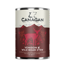 Canagan Venison & Wild Boar Stew Wet Dog Food 6 x 400g Cans