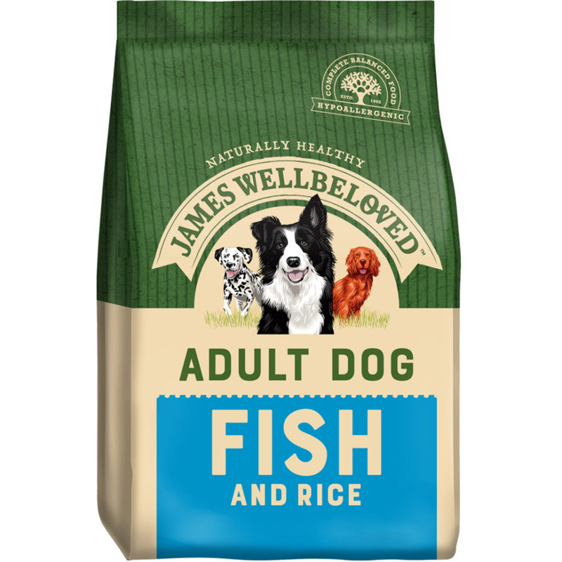 James Wellbeloved Complete Adult Fish and Rice 15kg