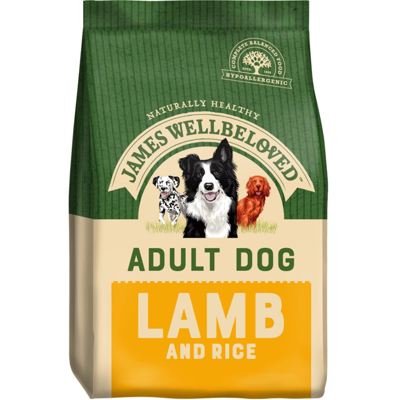 James Wellbeloved Complete Adult Lamb and Rice 15kg