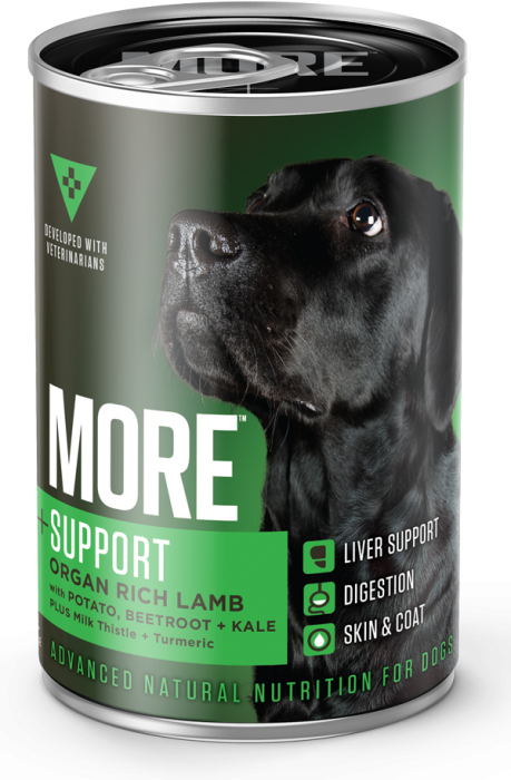 MORE Dog +Liver Support Organ Rich Lamb 6 x 400g