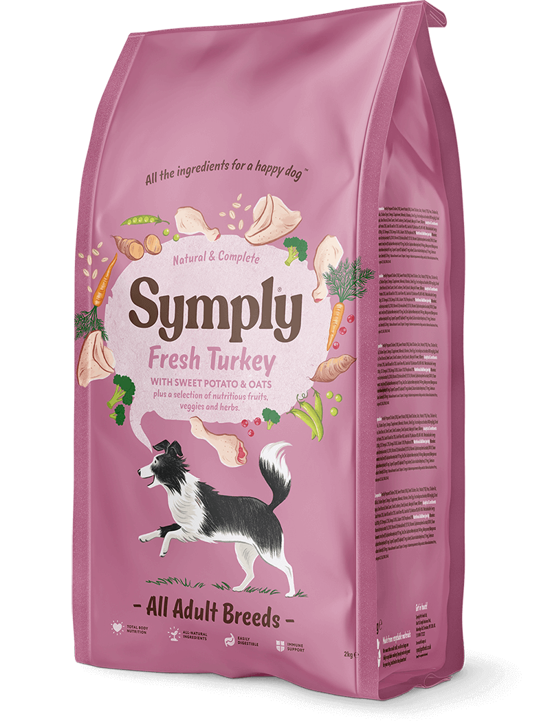 Symply Dog Food Fresh Turkey For Adult Dogs