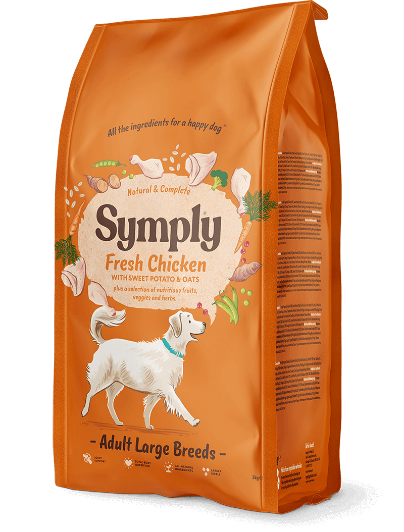Symply Dog Food Fresh Chicken For Large Breed Adult Dogs