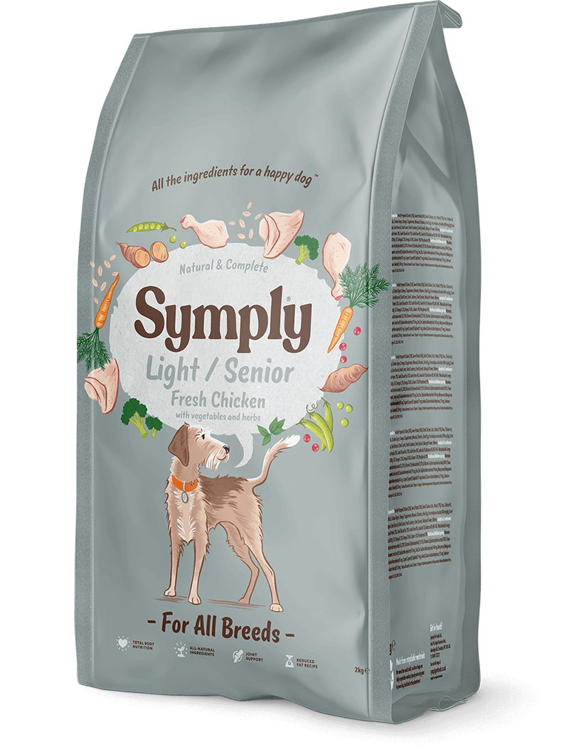 Symply Dog Food Light & Senior For Senior Dogs