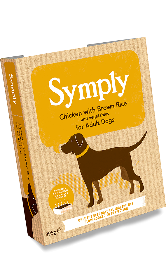 Symply Chicken Pie For Adult Dogs 7 x 395g Wet Trays